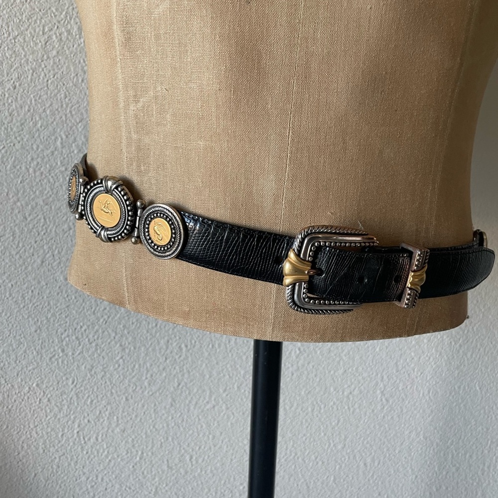 Brighton Tan Leather Belt